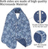 Reversible Adult Bibs for Seniors - Stylish Dining Protectors for Men & Women