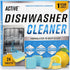 Dishwasher Cleaner And Deodorizer Tablets, 24 Pack Heavy Duty Deep Cleaning Pods for Dishwasher
