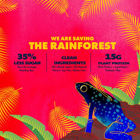 SAVE THE RAINFOREST by SHANTI BALANCE, Best Sellers Variety Pack, 15G Plant Protein, 12 Count
