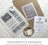 6x8 Inch Designer Bathroom Sign - Please Be Gentle Septic System ~ Ready to Hang ~ Premium Finish, Durable (1)