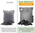 Charcoal Odor Absorber for Strong Odor, Large, 12 Pack, 100g Each, Bamboo Charcoal Purifying Bag