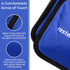 2 Pack Large Ice Packs for Injuries, 11" x 14.5", Hot & Cold Reusable Gel Pack, Durable Construction, Flexible When