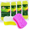 Scrub Sponge by Scrubit, Multipurpose Cellulose Cleaning Sponges, 12 Pack, Non Scratch Scouring Pad