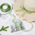 3/4 Inch Sage Green Sheer Organza Ribbon, 50 Yards Chiffon for Gift Wrapping, Father's Day, Wedding Crafts