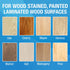 MiracleWipes for Wood Surfaces - Clean, Protect, and Polish Cabinets, Furniture, and Wood Floors - 60 Count