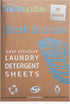 Homevative Laundry Detergent Sheets, 30 Sheets, Eco-Friendly, HE Compatible, Fresh & Clean, Up to 60 Loads