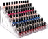 Nail Polish Organizer, 7 Layers Upgraded Acrylic Display Rack for Nail Polish, Sunglasses, Essential Oils, Makeup
