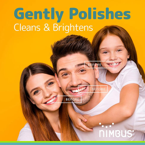 NIMBUS Extra Soft Toothbrushes (Compact Head), 10 Pack, Periodontist Design for Sensitive Teeth & Gums, Colors Vary