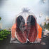 50pcs Extra Large Organza Drawstring Bags - 12x16 inch Sheer Favor Bags (Grey)