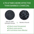 Belle Air 100% Activated Charcoal Air Purifying Bags, 6x More Effective Odor Absorber for Homes, Cars, Fridges