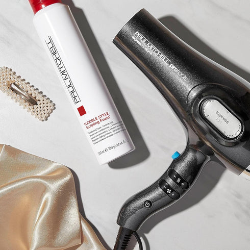 Paul Mitchell Sculpting Foam, Conditions + Controls Frizz, for All Hair Types