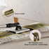 36" Commercial Dust Mop for Heavy Duty Floor Cleaning, Long Handle Duster Mop for Hardwood, Tiles, Green