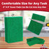 Green Sustainable 10 Pack Cleaning Scour Pads by Avant Grub, Eco-Friendly Stain Remover for Cookware