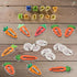 Leinuosen 12 Sets Easter Wooden Carrot Money Holder for Cash Easter Gifts Basket Stuffers Gifts Card Holder with Egg