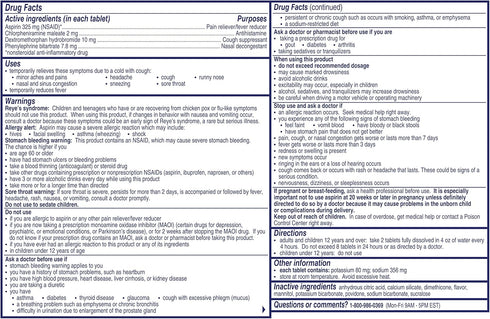 Alka-Seltzer Plus Severe Cold & Cough Medicine for Adults, Citrus Effervescent Tablets, 48ct