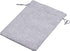 Sansam Drawstring Burlap Gift Bags - 8.0x12.0 Inch Large Lining Sacks for Christmas, Wedding, Party Storage