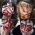 VANTATY 215+ PCS 3D Fake Scars Tattoo Temporary Halloween Makeup Kit, Scary Face Wound Stickers