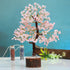 Rose Quartz Crystal Tree of Life Decor, Pink Home Decor Healing Crystals Birthday Gifts for Women, Mom, Sister,
