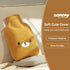 samply Hot Water Bottle with Cute Fleece Cover, 2Liter for Hot and Cold Compress, Pain Relief