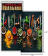 Set 3 Box & Bean Herbs and Spices Decorative Matchboxes with Wooden Matches - Great for lighting Candles, Fireplaces
