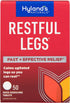 Hyland's Naturals Restful Legs Tablets, 50 Count for Natural Itching, Crawling, Tingling & Leg Jerk Relief