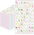 RUBOAOA 100 Pcs Mahjong Napkins, Watercolor Mahjong Cocktail Napkins, Asian Tile Party Supplies