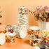 50Pcs Fall Treat Snack Cups, Disposable Ice Cream Cups 9 Oz for Autumn Thanksgiving Dessert Bowls, Party Supplies