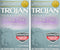 TROJAN Condom Sensitivity Ultra Thin Spermicidal 2 Packs of 12 pc