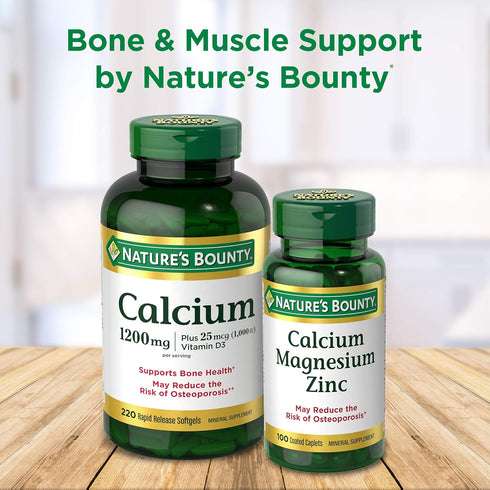 Nature's Bounty Magnesium Mineral Supplement, 500 mg, Coated Tablets, Supports Bone and Muscle Health, 100 Count