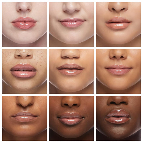 KISSIO Natural Lip Plumper, Moisturizing Lip Plumping Gloss, Reduce Fine Lines, 5.5ml for Day Use