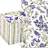 Homlouue 100PCS Purple Lavender Floral Napkins, 3 Ply Disposable Hand Towels for