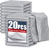 Navona 20 Pcs Upgrade Steel Wire Dishcloth, Triple-Layer Non-Scratch Cleaning Cloth for Cookware