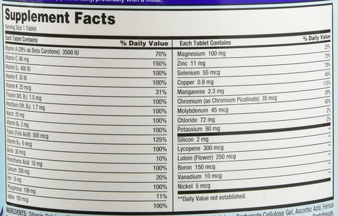 Kirkland Signature Daily Multi - 500 Tablets (2 Pack)
