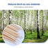 JMU Medical Cotton Swabs, 1000 Count Cotton Swabs with Wooden Sticks
