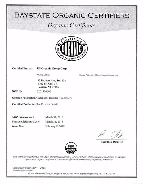 US Organic Grape Seed Oil – USDA Certified Organic, 100% Pure & Natural, Cold Pressed Virgin, 2 oz