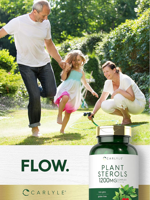 Carlyle Plant Sterols 1200 mg | 240 Ultra Potent Capsules | Non-GMO and Gluten Free