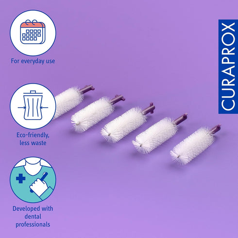 Curaprox CPS 408 Perio Plus with 5 CPS 408 + UHS 451 Deep Violet Holder
