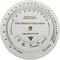 EMI BMI Body Mass Index Wheel Calculator, 4.25 inch, Single Sided, Adult ECB-201