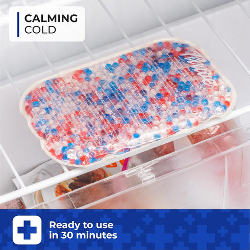 Thrive Gel Ice Packs for Injuries, Reusable (2 Pack) - Hot and Cold Compress