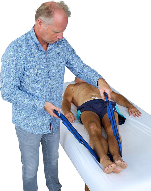 MB-2920 46.5 7.1 Patient Lift Transfer Sling Gait Belt with Handle, Medical Nursing Safety Assist Device for Moving