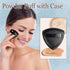 Travel Makeup Brush Set with Case, Mini Brushes for Powder, Foundation, Eyeshadow, 10 Pcs & 2 Triangle Puffs