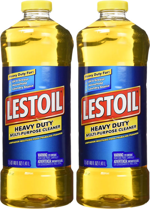Hengulus 48 Oz (Pack 2) Lestoil Concentrated Heavy Duty Cleaner, Fl