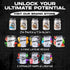 AfterDark Supplements Creation Creatine Monohydrate Powder, 10000mg Blend for Power, Endurance & Muscle Growth, 21