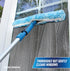 Unger Professional 14" Window Scrubber, Reusable Microfiber Sleeve for Glass and Window Cleaning