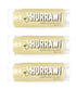 Hurraw! Vanilla Bean Lip Balm, 3 Pack: Organic, Vegan, Gluten Free, 100% Natural Ingredients
