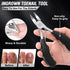 Toenail Clippers for Seniors, Aucurwen Heavy Duty Toe Nail Clippers for Thick Nails, Long Handle, 7Pcs