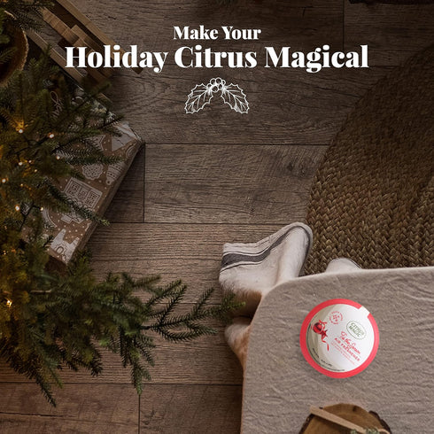 Citrus Magic Holiday Odor Absorbing Solid Air Freshener, Tis the Season, 7-Ounce, Pack of 3