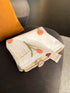 Large Aesthetic Makeup Bag - Floral Mid-day Clutch, Period Kit, Hygiene, and Skincare Bag (Tulip)