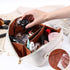 Large Capacity Travel Cosmetic Bag, Plaid Checkered Makeup Bag, Portable Leather Waterproof Skincare Bag