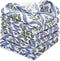 Ridhi Light Steel Blue Hand Block Print Cotton Waffle Dish Cloth Set